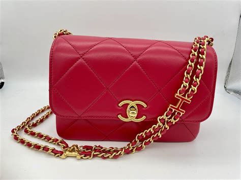 24S CHANEL RARE Classic Seasonal Mini Flap Bag Decorative .